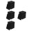48 Pcs Adhesive Foam Pads Insulation High Temp Foam Sheets 10