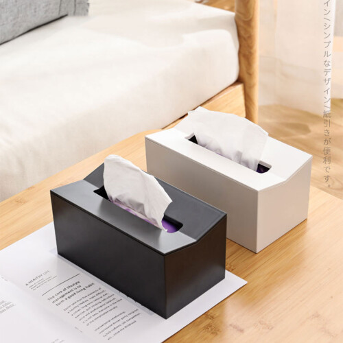 1Pc Plastic Waterproof Toilet Paper Holder Wall Mounted Dark Grey 2