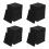 48 Pcs Adhesive Foam Pads Insulation High Temp Foam Sheets 7