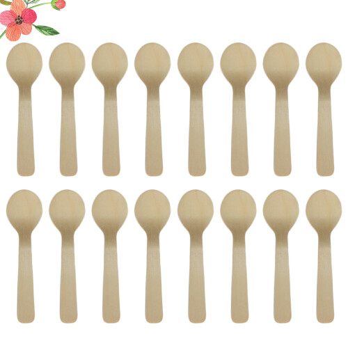 100Pcs Wooden For Ice Cream 2