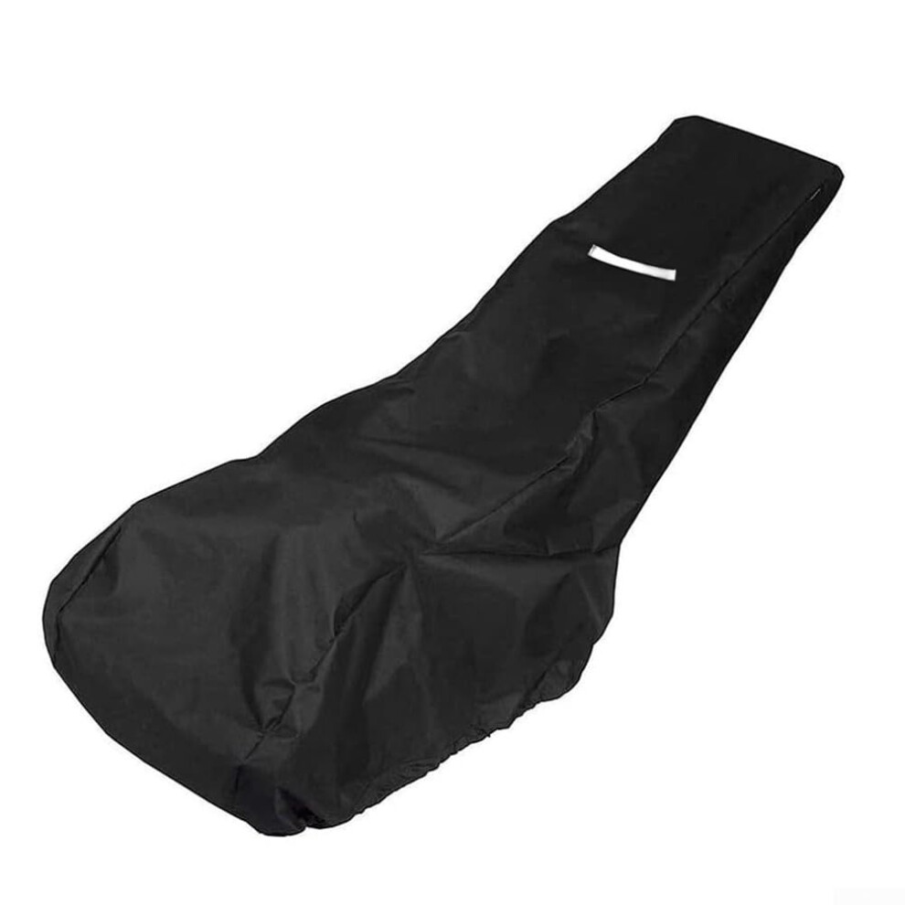 Mower Cover Waterproof 210D Oxford Cloth, 195x108x66 Cm, Drawstring Storage Bag, Reflective Strips, Windproof Buckle-image-OPC-PKXNRY8-NEW