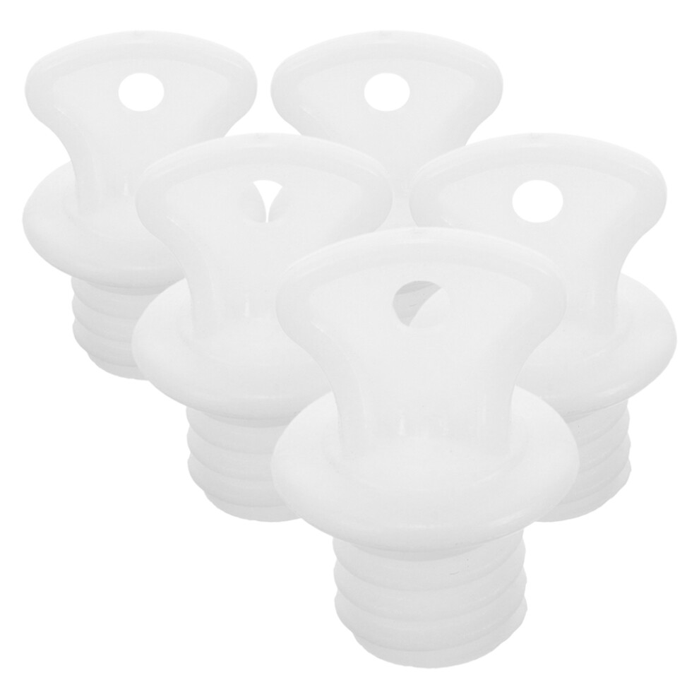 Vaguelly 25 Pcs Leakproof Hot Water Bag Stoppers Replacement Caps For Bottles