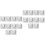 20 Pcs Iron Fence Post Covers Galvanized For Outdoor Use 11