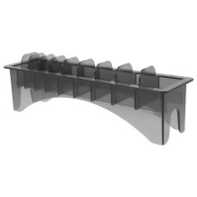 3Pcs Clipper Comb Holder Organizer Case For Salon Barber Home