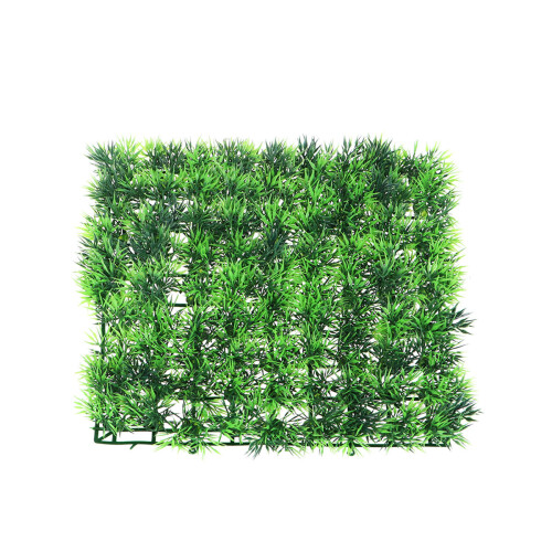 3Pcs Square Artificial Grass Mat For Fish Tank Decoration