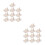100 Pcs Child Proof Outlet Covers Electrical Safety Plugs For Babies 7