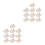 100 Pcs Child Proof Outlet Covers Electrical Safety Plugs For Babies 4