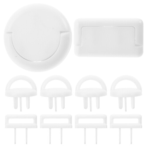 100 Pcs Child Proof Outlet Covers Electrical Safety Plugs For Babies 1
