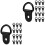 2pcs 30pcs D-Ring Tie Downs & Hangers for Frames Mirrors 3