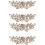 2 Pairs Shiny Crystal Shoe Buckles For Wedding Decor 5