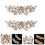 2 Pairs Shiny Crystal Shoe Buckles For Wedding Decor 10