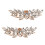 2 Pairs Shiny Crystal Shoe Buckles For Wedding Decor 11