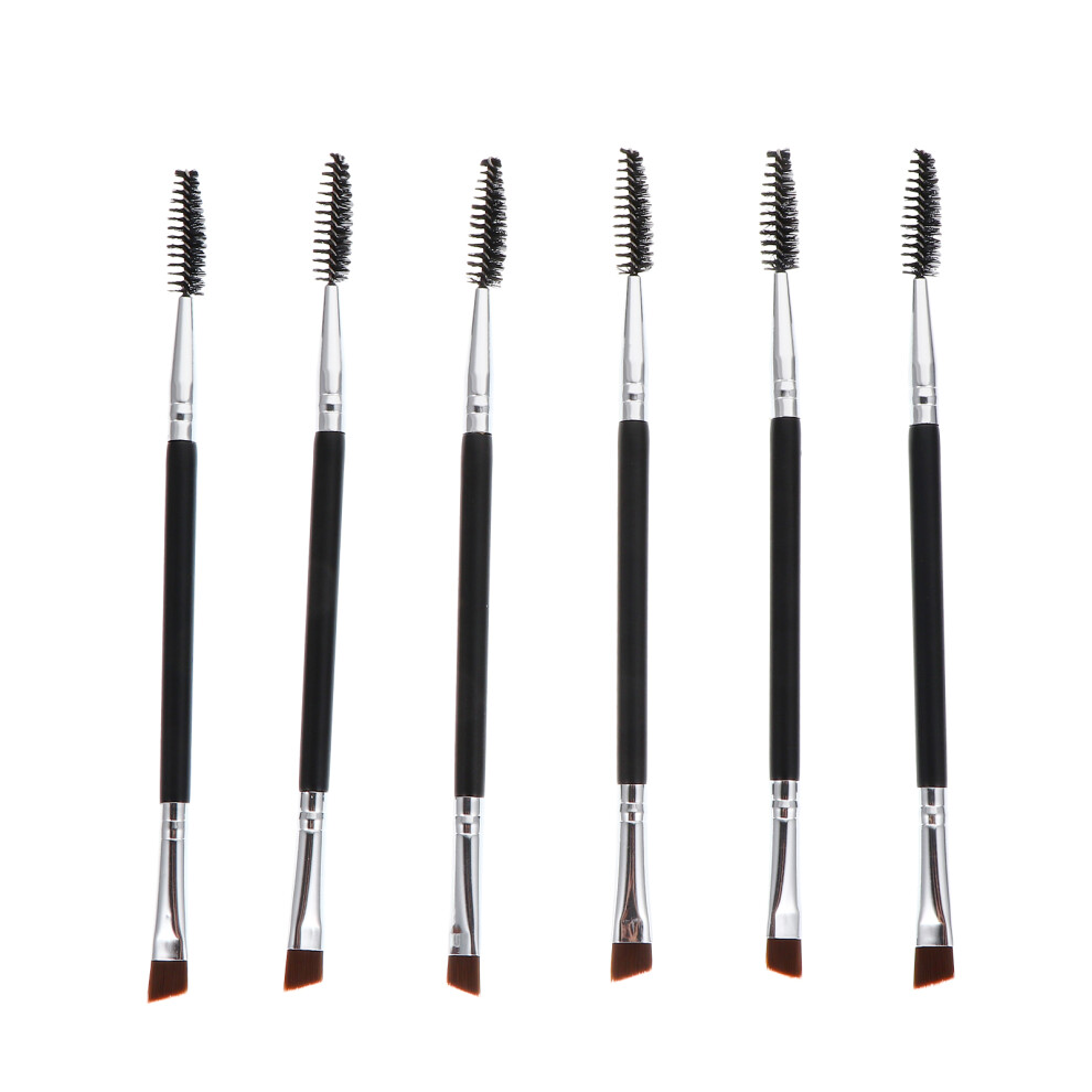 Happyyami 12 Pcs Angled Eyebrow Brushes With Spoolie For Gift