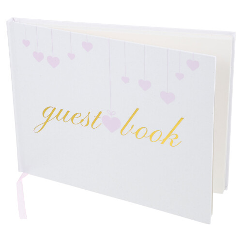 2pcs Wedding Guest Book for Receptions Birthdays Graduation 1