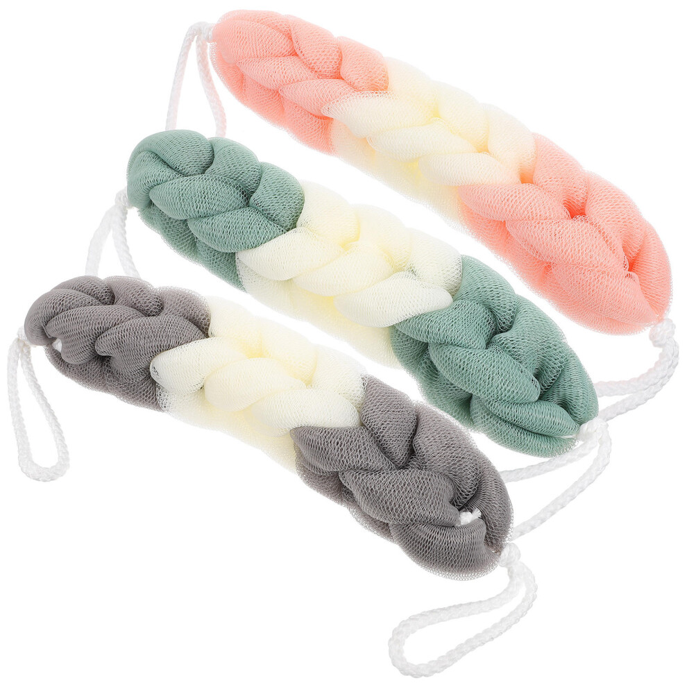 Happyyami 9 Pcs Bath Shower Loofahs Long Exfoliating Sponges For Adults