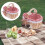 1Pc Outdoor Picnic Basket For Home Restaurant Fruit Storage 5