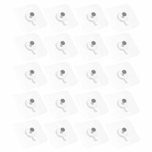 60 Pcs Household Frame Hook Multi Purpose Wall Hanging Nail Free