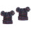 2Pcs Kids Knit Hat With Two Pompons For Winter Warmth (12) 4