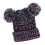 2Pcs Kids Knit Hat With Two Pompons For Winter Warmth (12) 10