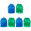 6 Pcs Plastic Golf Markers And Alignment Tools 2
