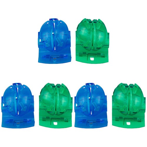 6 Pcs Plastic Golf Markers And Alignment Tools 1
