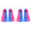 2 Pairs Kids Rubber Training Flippers For Swimming 2