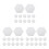 36 Pcs Felt Hexagon Self-Adhesive Wall Memo Board 3