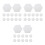 36 Pcs Felt Hexagon Self-Adhesive Wall Memo Board 4