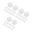 36 Pcs Felt Hexagon Self-Adhesive Wall Memo Board 2