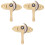 6 Pcs Window Locks For Horizontal Sliding Windows Sash Accessories 5