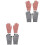 4 Pairs Women'S Windproof Thermal Touchscreen Gloves 3
