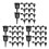 150 Pcs Fertilizer Baskets With Lid Portable Plastic Container 3