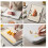 Double Sided Non-Slip Cutting Board 22x30cm PP Household Kitchen 6