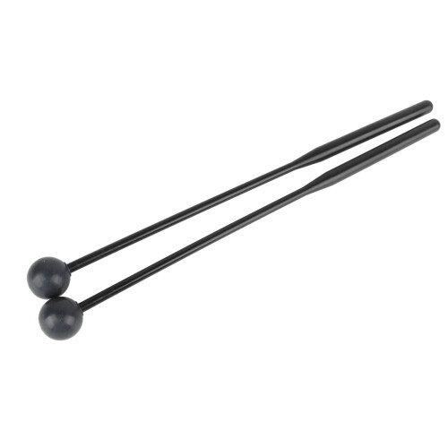 2 PCS Black Percussion Mallets for Xylophone and Bell Instruments 2