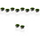 10 Pcs Moss Bottle Micro Landscape DIY Glass Mini Ornament Decor 5