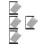4Pcs Rotating Floating Frame Double Sided For Home 11