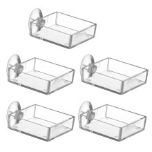 15 Pcs Aquarium Feeding Device Shrimp Feeder With Suction Cup
