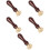 5 Sets Reusable Wax Seal Stamp With Wood Handle For Envelopes 9