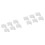 24 Pcs 6mm Acrylic Support Frame Fish Tank Cover Bracket 4