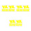 6 Sheets Arrow Sticker Directional Adhesive Decals For Floor Wall 11