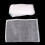 20 Pcs 25X35Cm Drawstring Nylon Mesh Filter Bag For Aquarium Pond 11