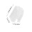 6St Witte Platenspeler Naaldbeschermers Van Plastic, Universeel 2