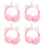 4Pcs Winter Ear Muff Warming Ear Cover Protection 5