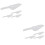 8 Pcs Plastic Multi-Function Scoop For Kitchen Ice Flour Pet Food 6
