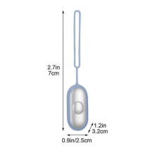 (Blue)Glowco Calm Carry Anxiety Device - Handheld Relaxation Aid for Improved Sleep