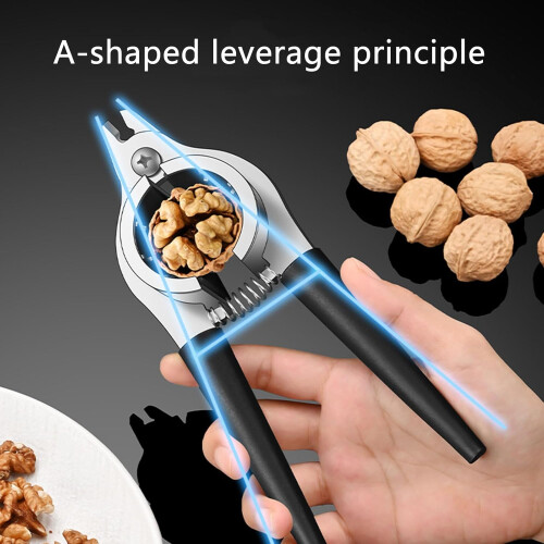 Nutcracker Tool Stainless Steel Nut Opener For Pecan And Almonds, Ergonomic Handle, Professional Nutcracker 1