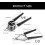 Nutcracker Tool Stainless Steel Nut Opener For Pecan And Almonds, Ergonomic Handle, Professional Nutcracker 3