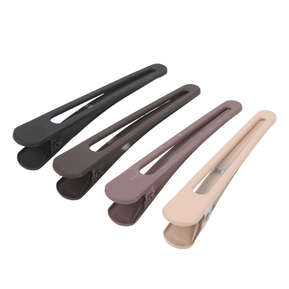 40 pcs Alloy Hair Duck Bill Clips Bend Crease Free Hair Styling Dividing Clips