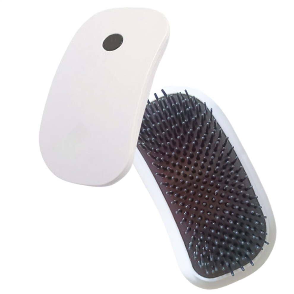 Black/White Electric Head Massage Tool Manual Pressure Relaxing Brush Stimulator For Men Headache Neck Muscle Relief Spa Shower Sports