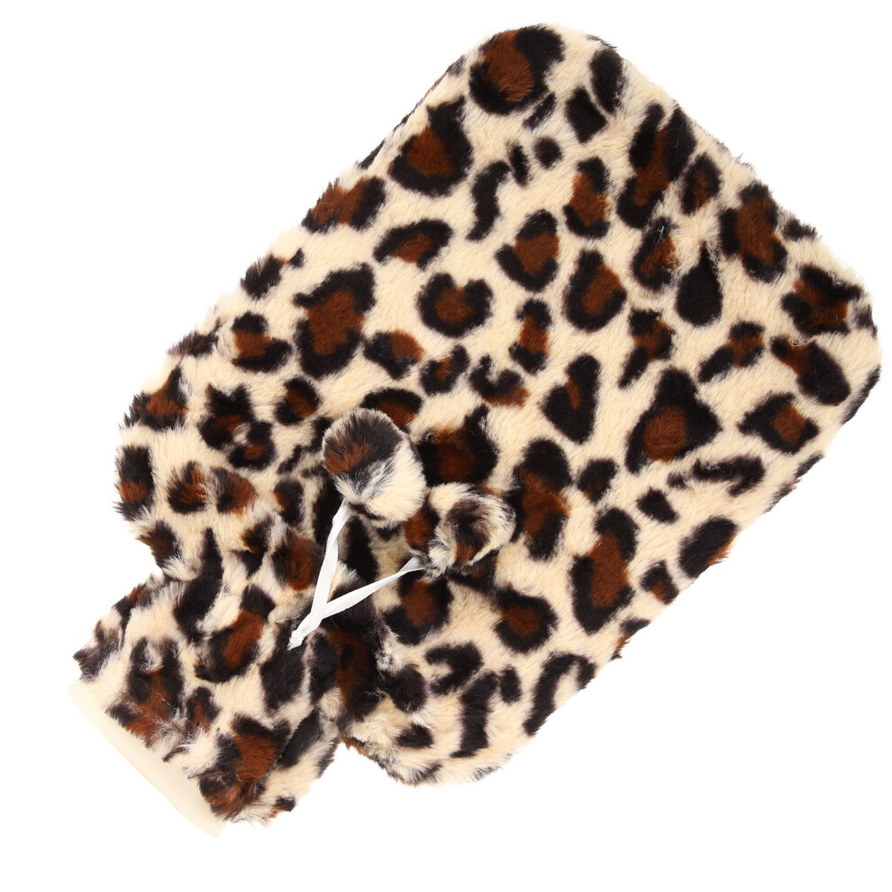 Inoomp 2Pcs Hot Water Bottle With Plush Cover Portable Household Bag